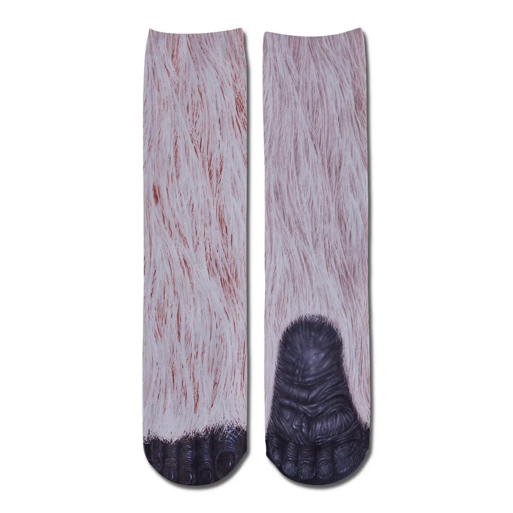 Funny 3D Print Animal Socks Feet Socks Funny Socks Gifts - Bradypus Feet