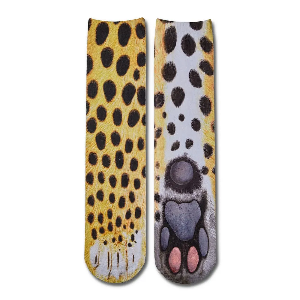Funny 3D Print Animal Socks Feet Socks Funny Socks Gifts - Bradypus Feet