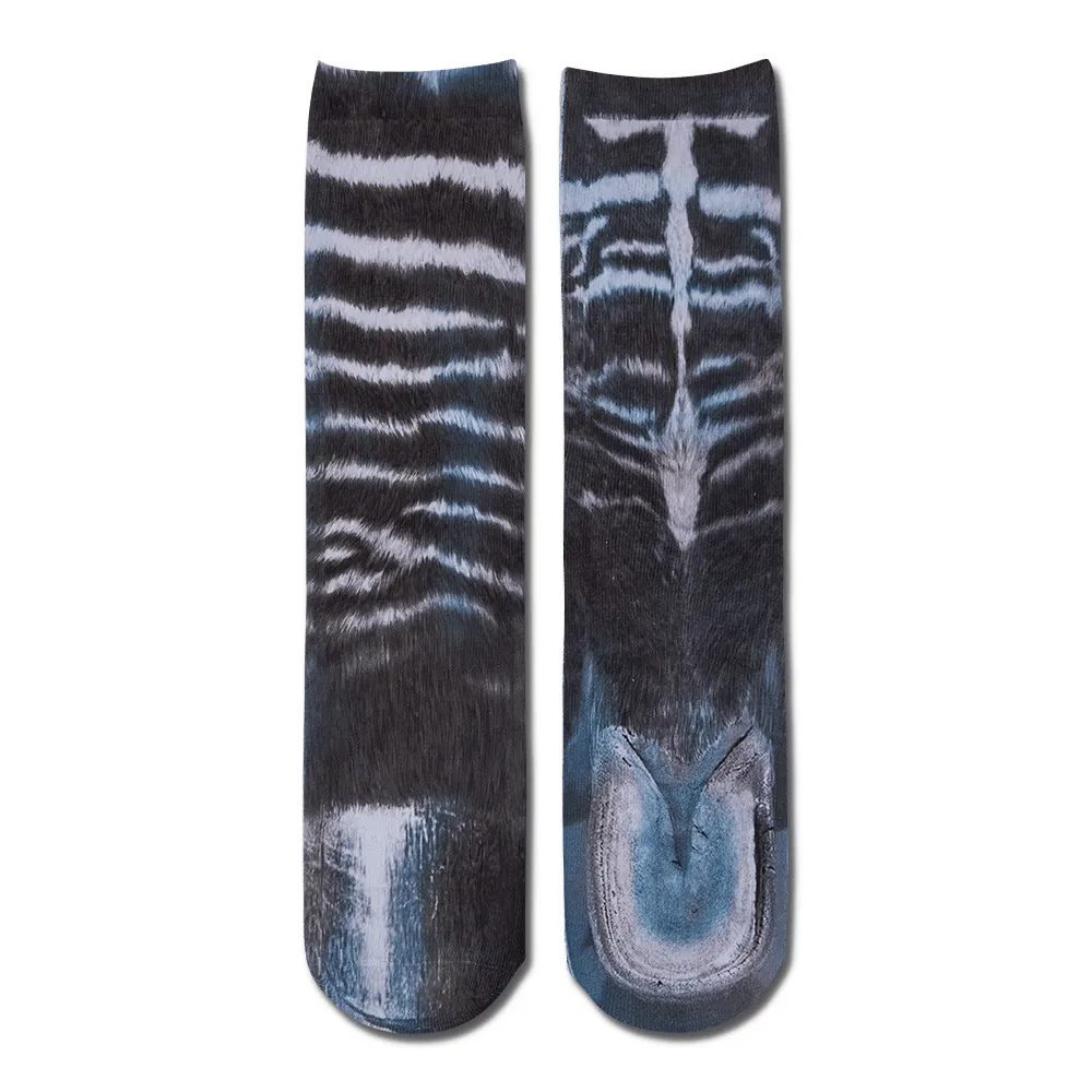 Funny 3D Print Animal Socks Feet Socks Funny Socks Gifts - Bradypus Feet
