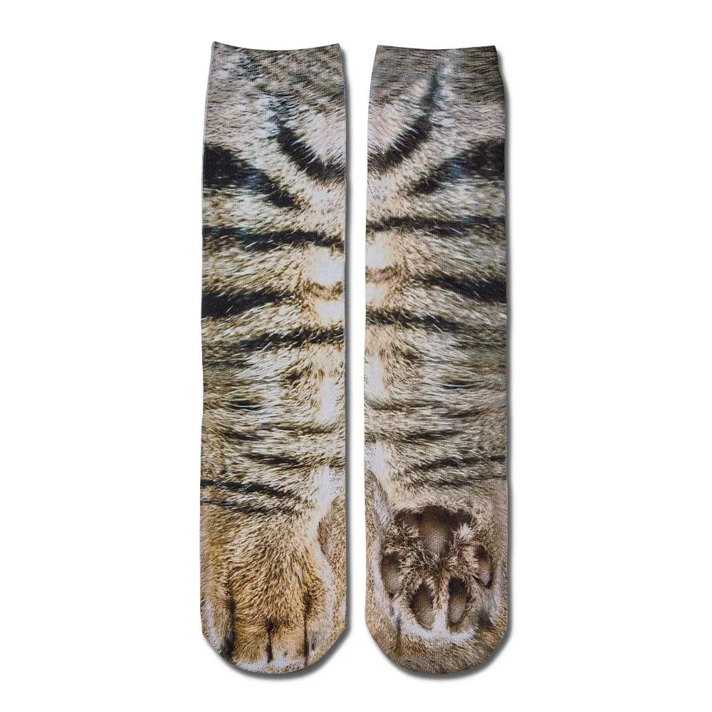 Funny 3D Print Animal Socks Feet Socks Funny Socks Gifts - Bradypus Feet
