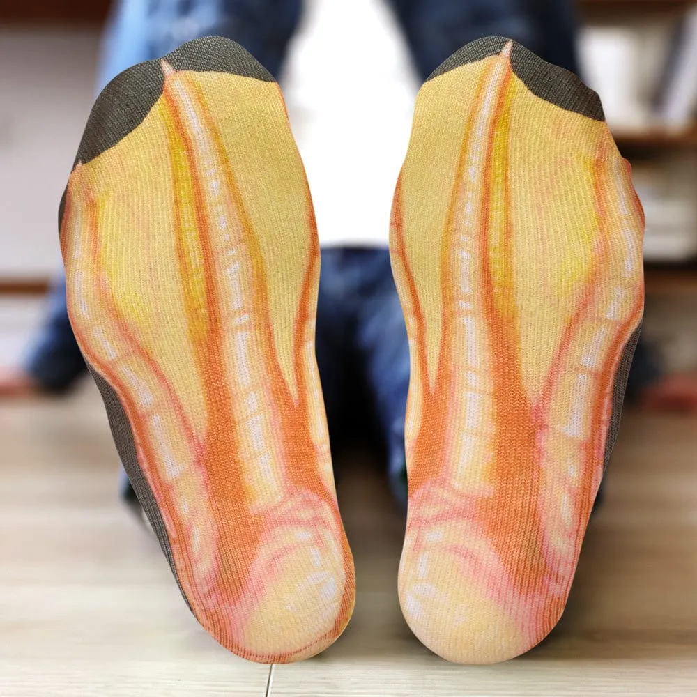 Funny 3D Print Animal Socks Feet Socks Funny Socks Gifts - Bradypus Feet