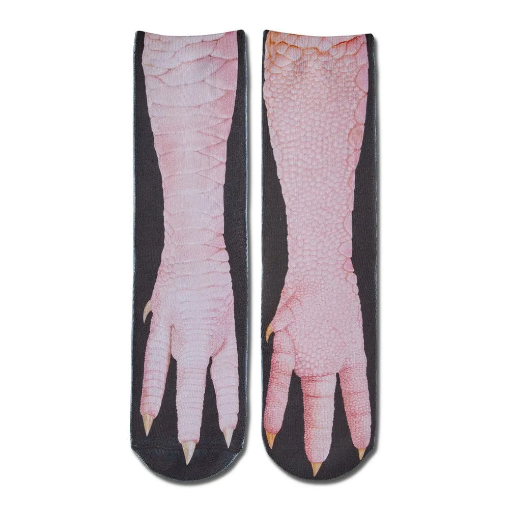 Funny 3D Print Animal Socks Feet Socks Funny Socks Gifts - Bradypus Feet