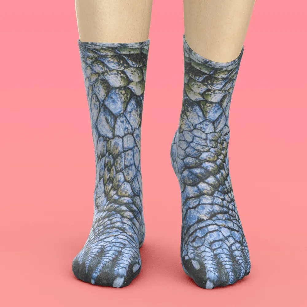 Funny 3D Print Animal Socks Feet Socks Funny Socks Gifts - Bradypus Feet