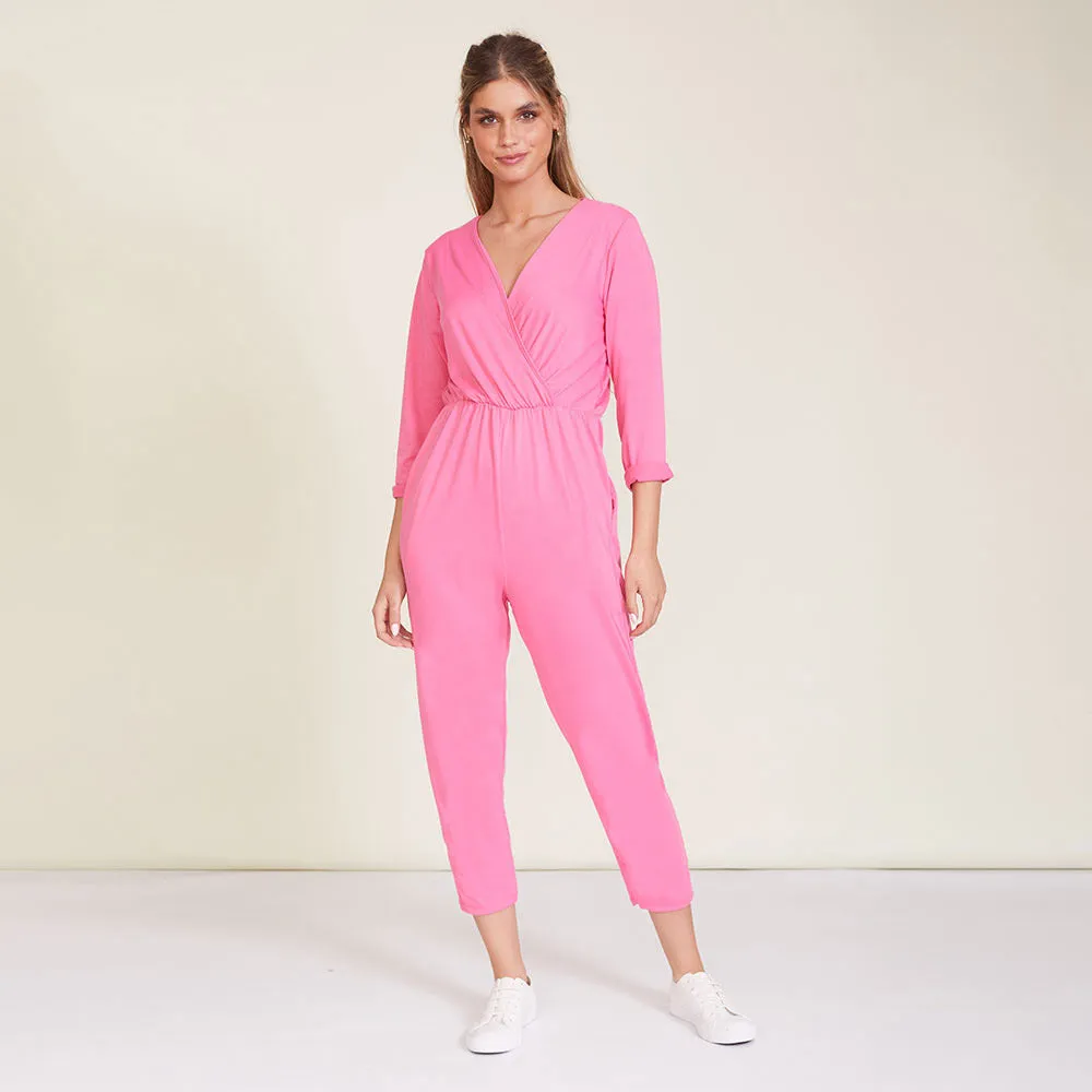GiGi Jumpsuit (Pink)