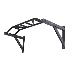 Gronk Fitness Multi-Grip Wall Mounted Pull-Up Bar - USED