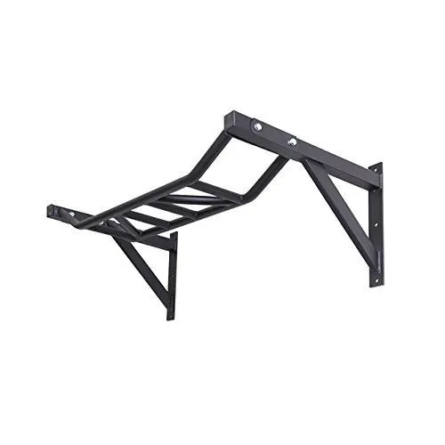 Gronk Fitness Multi-Grip Wall Mounted Pull-Up Bar - USED