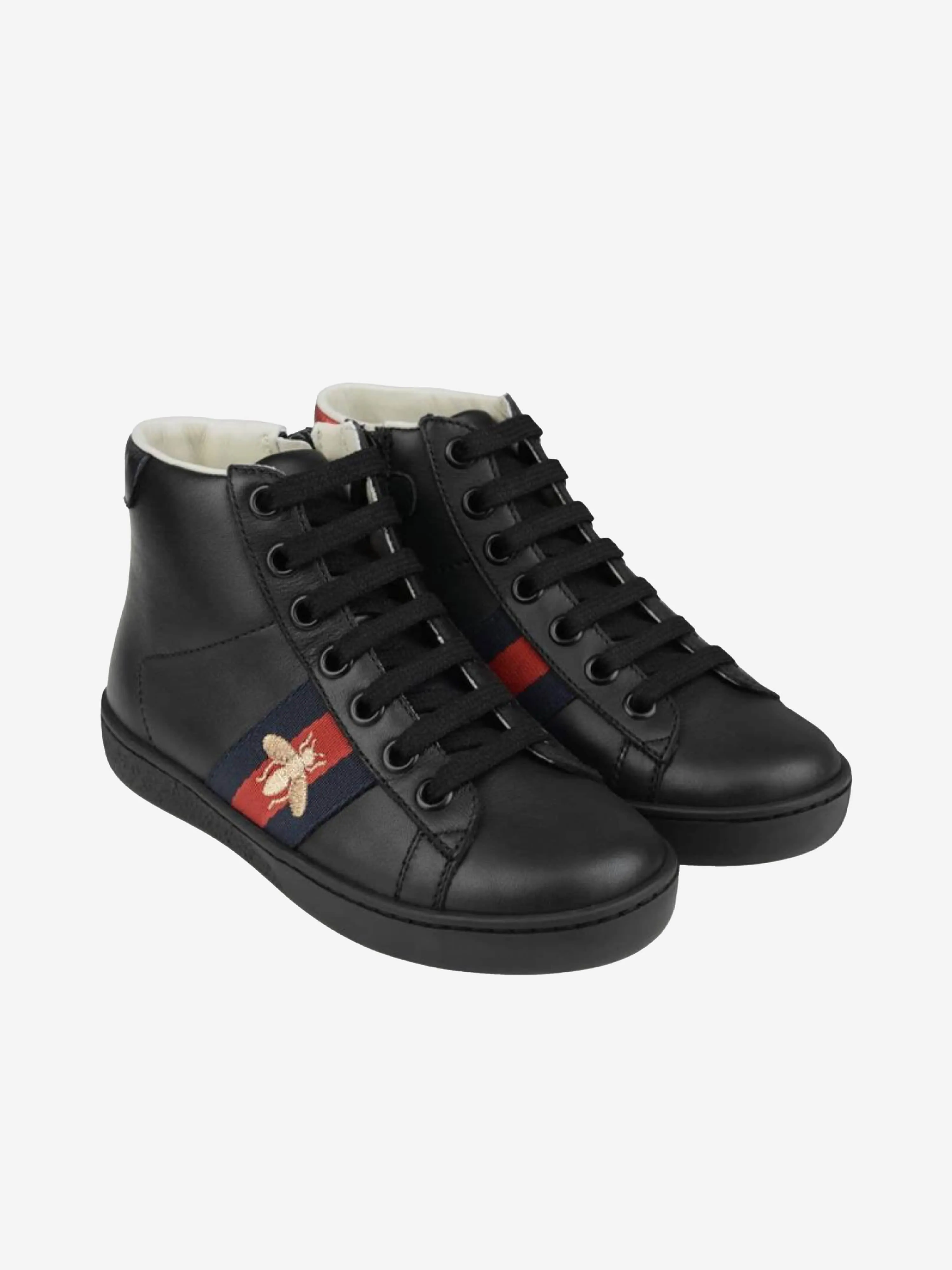 Gucci Leather High Top Trainers