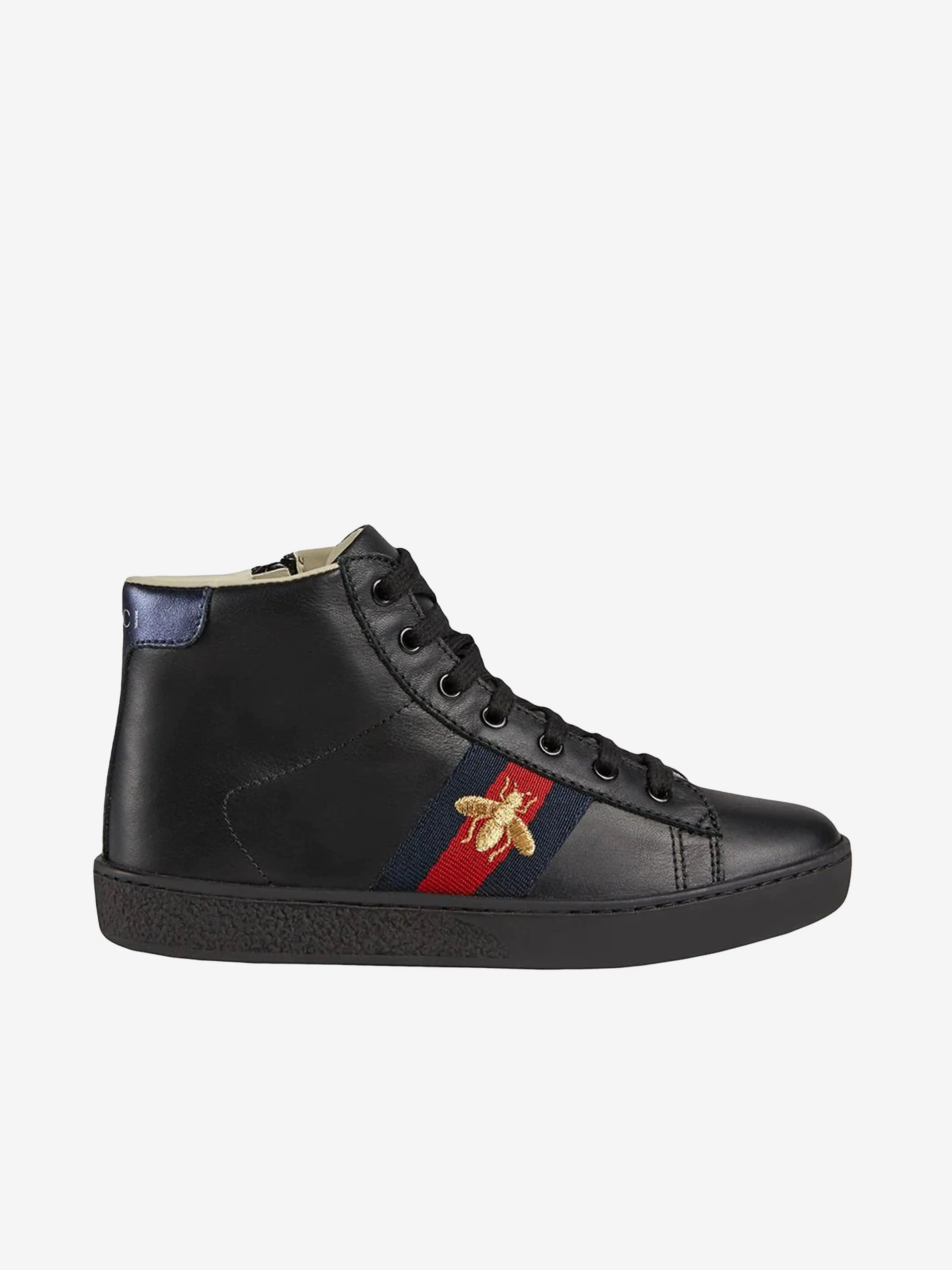 Gucci Leather High Top Trainers