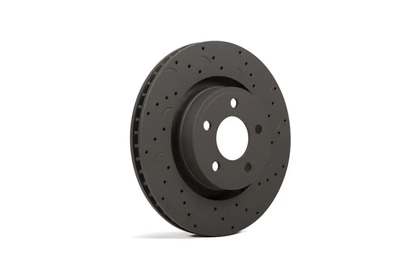 Hawk Talon Drilled and Slotted Rear Brake Rotor Set - 2003 Ford Explorer 2 Door - HTC4248
