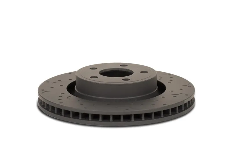 Hawk Talon Drilled and Slotted Rear Brake Rotor Set - 2003 Ford Explorer 2 Door - HTC4248