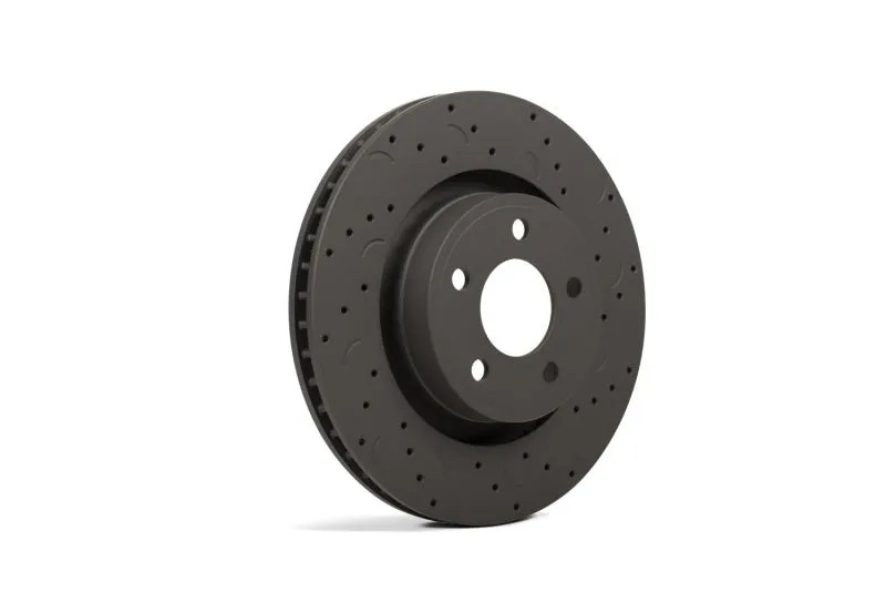 Hawk Talon Drilled and Slotted Rear Brake Rotor Set - 2003 Ford Explorer 2 Door - HTC4248