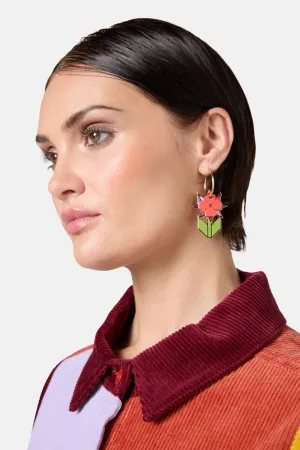 Heirloom Hoop Earring