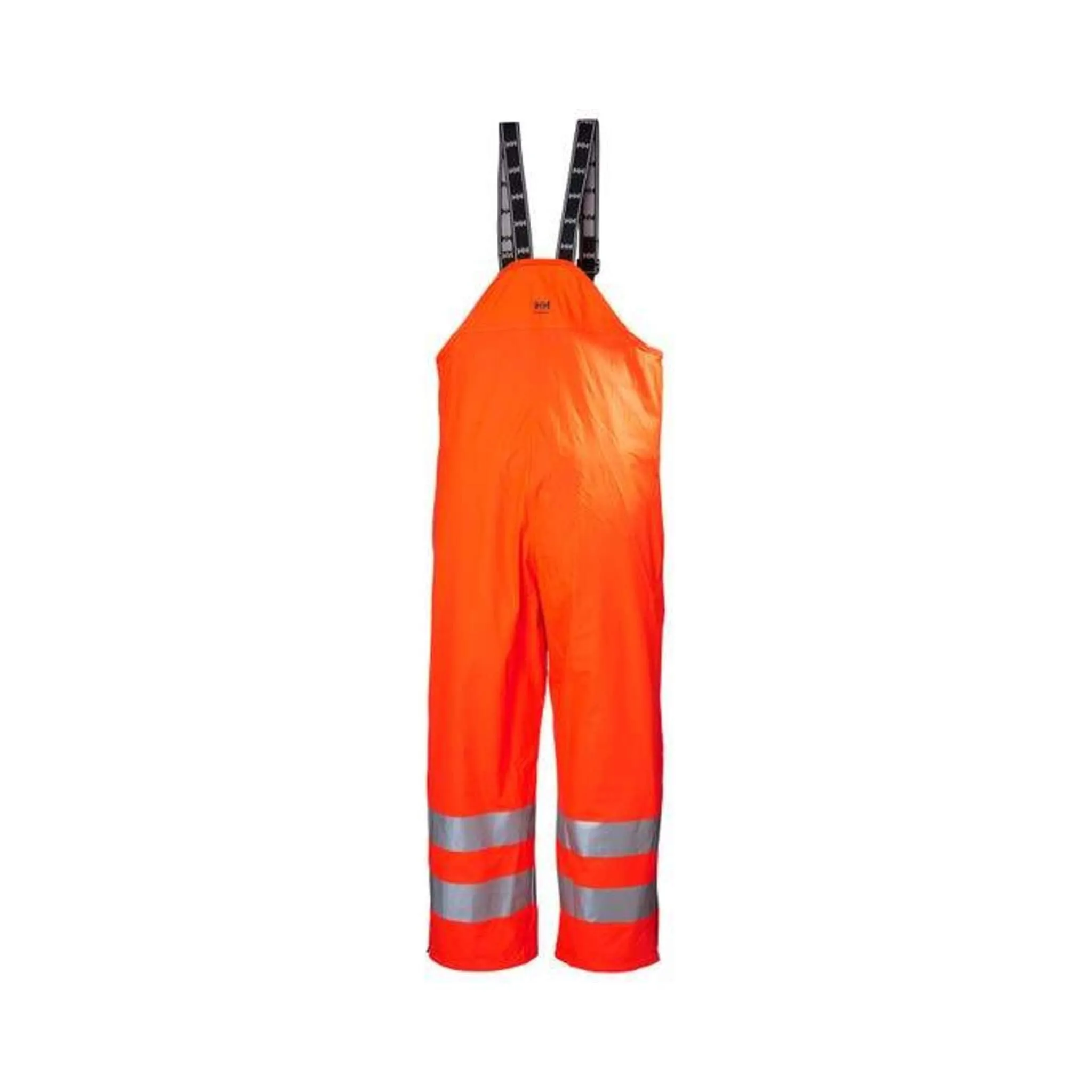 Helly Hansen Men's Hi Vis Bib Rain Pants 70570 - Alta, Flexible, Lightweight, Waterproof, Ankle Zippers, 3M Reflective, Durable, Adjustable, Construction | Sizes S-4XL