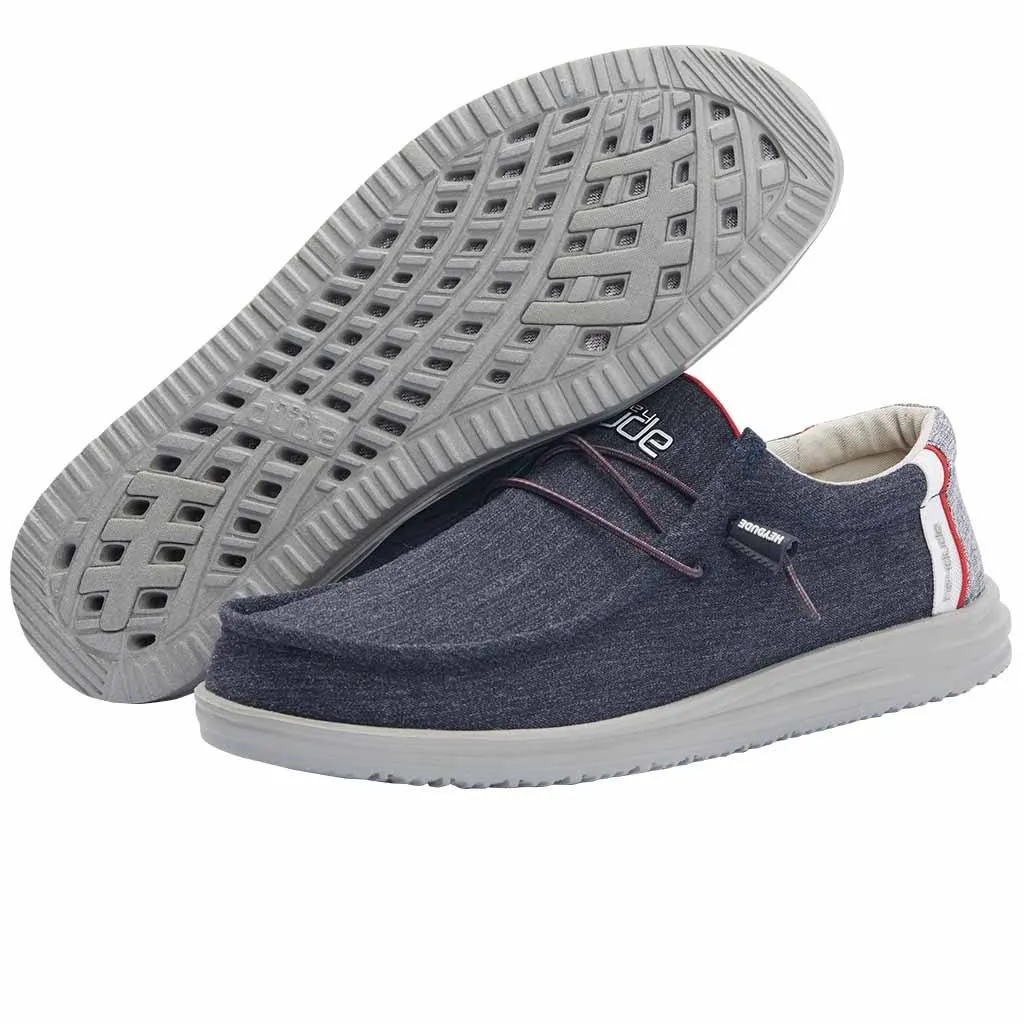 'Hey Dude' Men's Wally Free - Arctic Blue