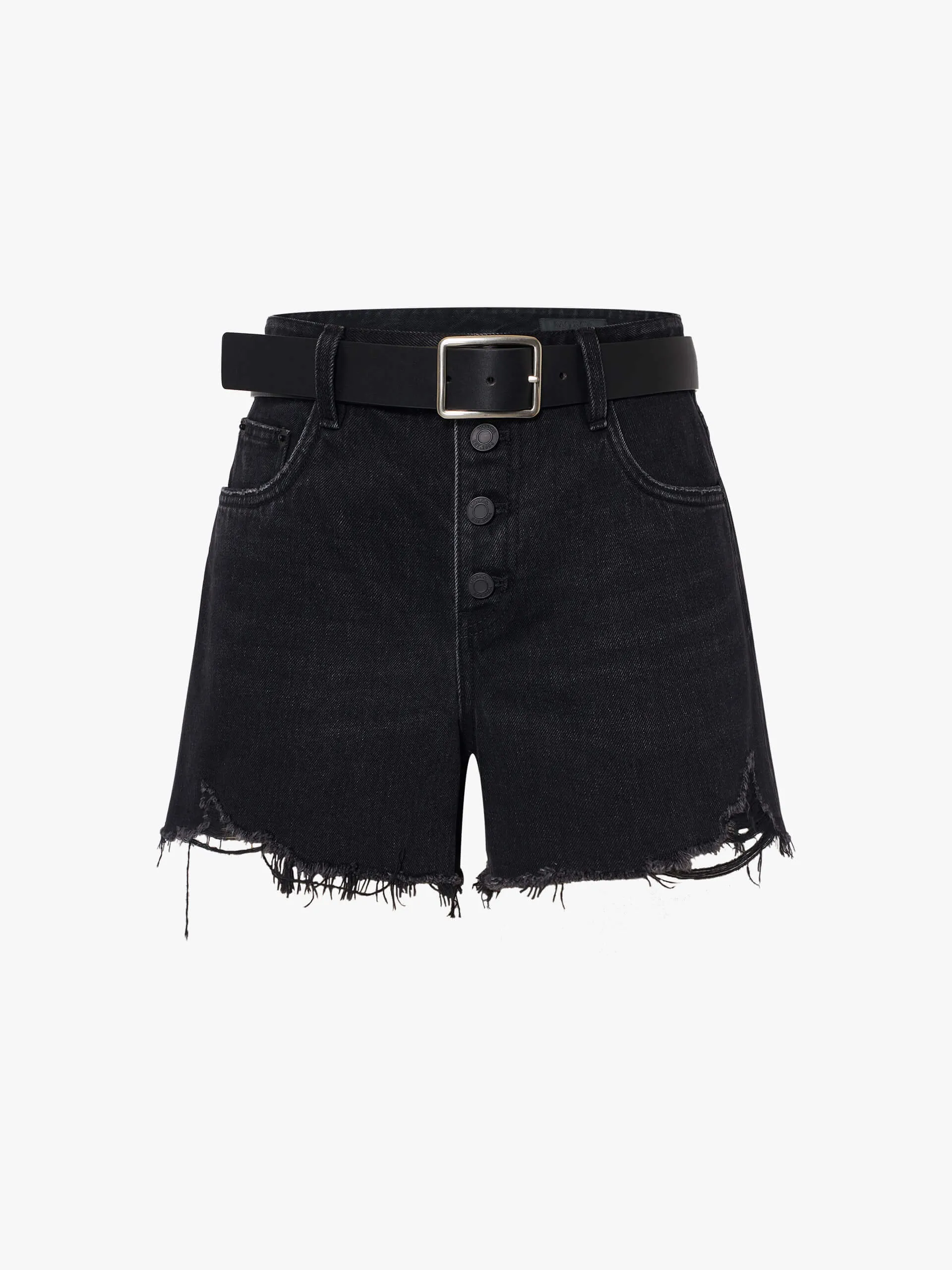 High Waist Cotton Shorts