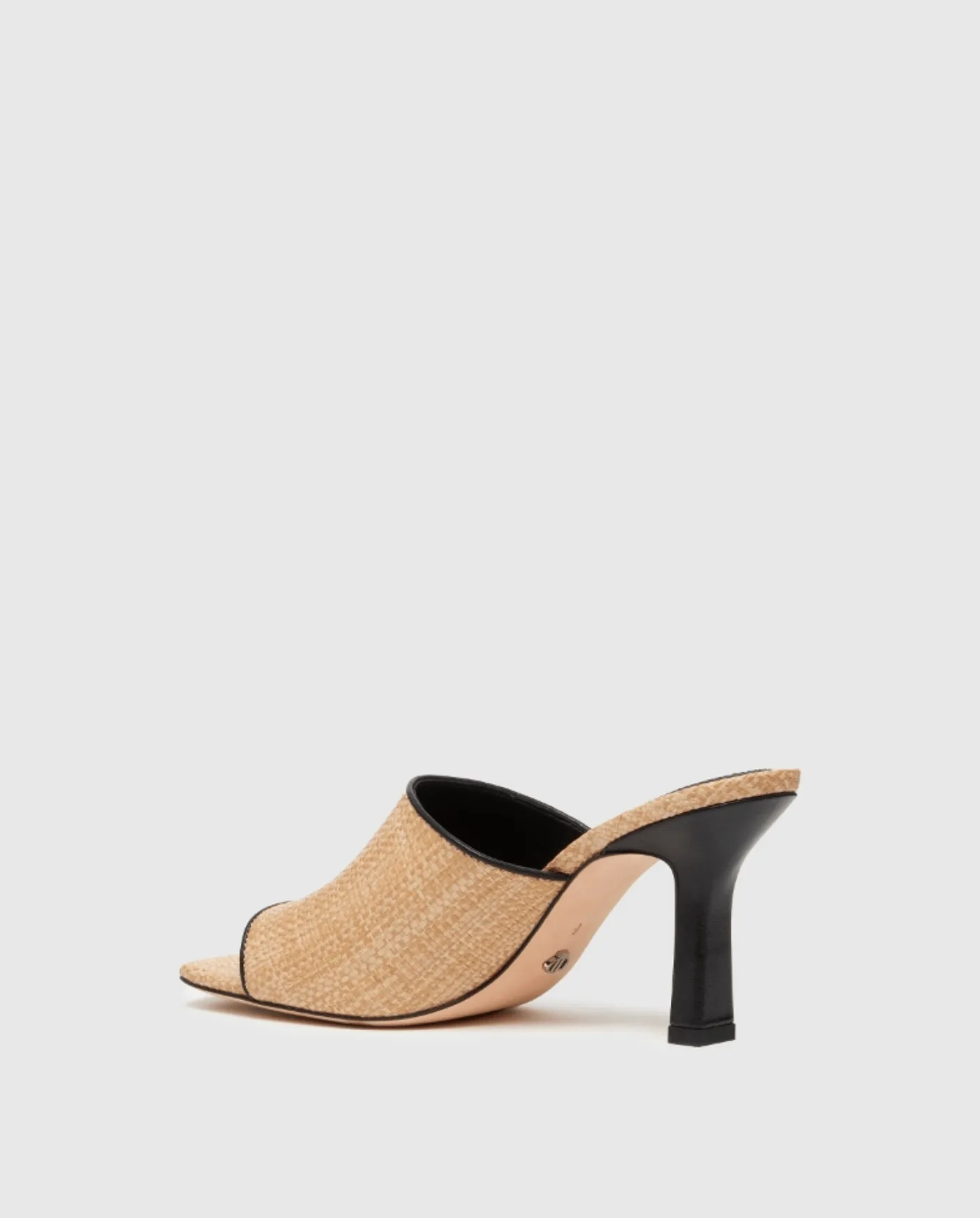 Louise Sandal Natural & Black
