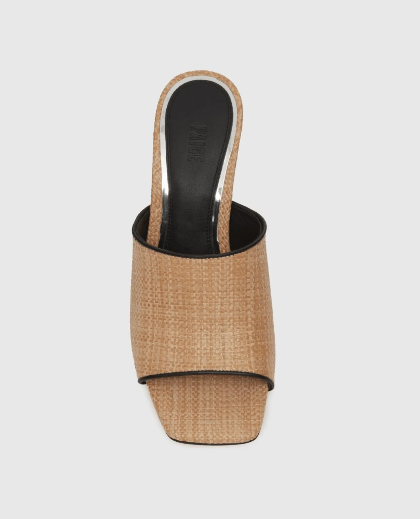 Louise Sandal Natural & Black
