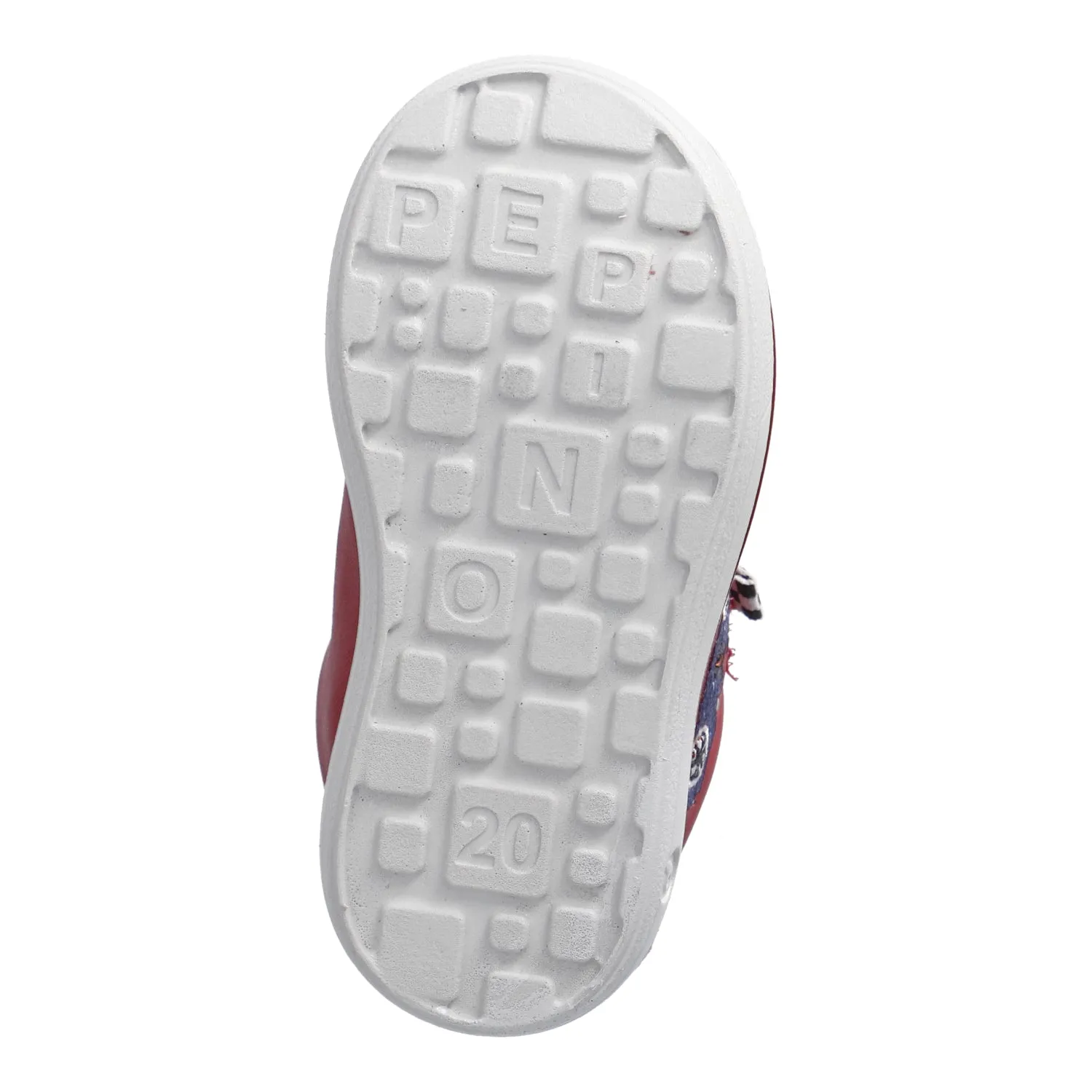 Luigi Red Leather Sneaker with Racing Car Design