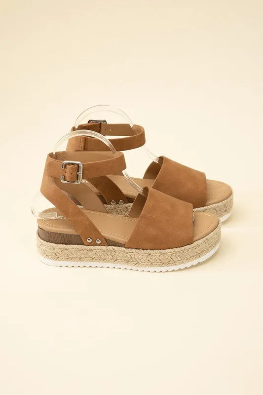 Maria Ankle Strap Espadrille Sandals