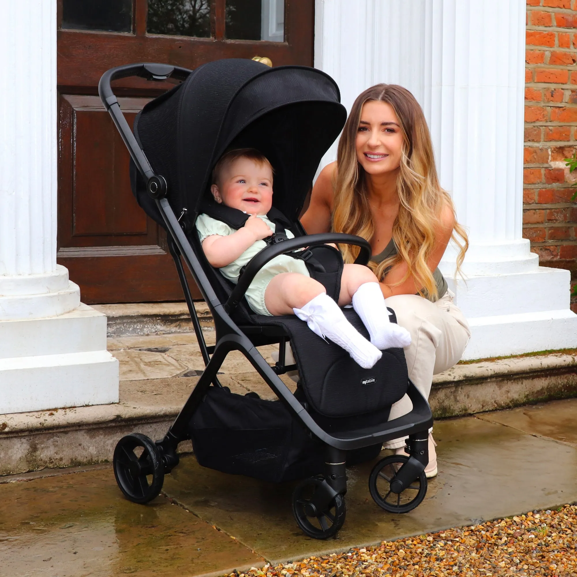 MBX7 Auto-Fold Stroller - Black