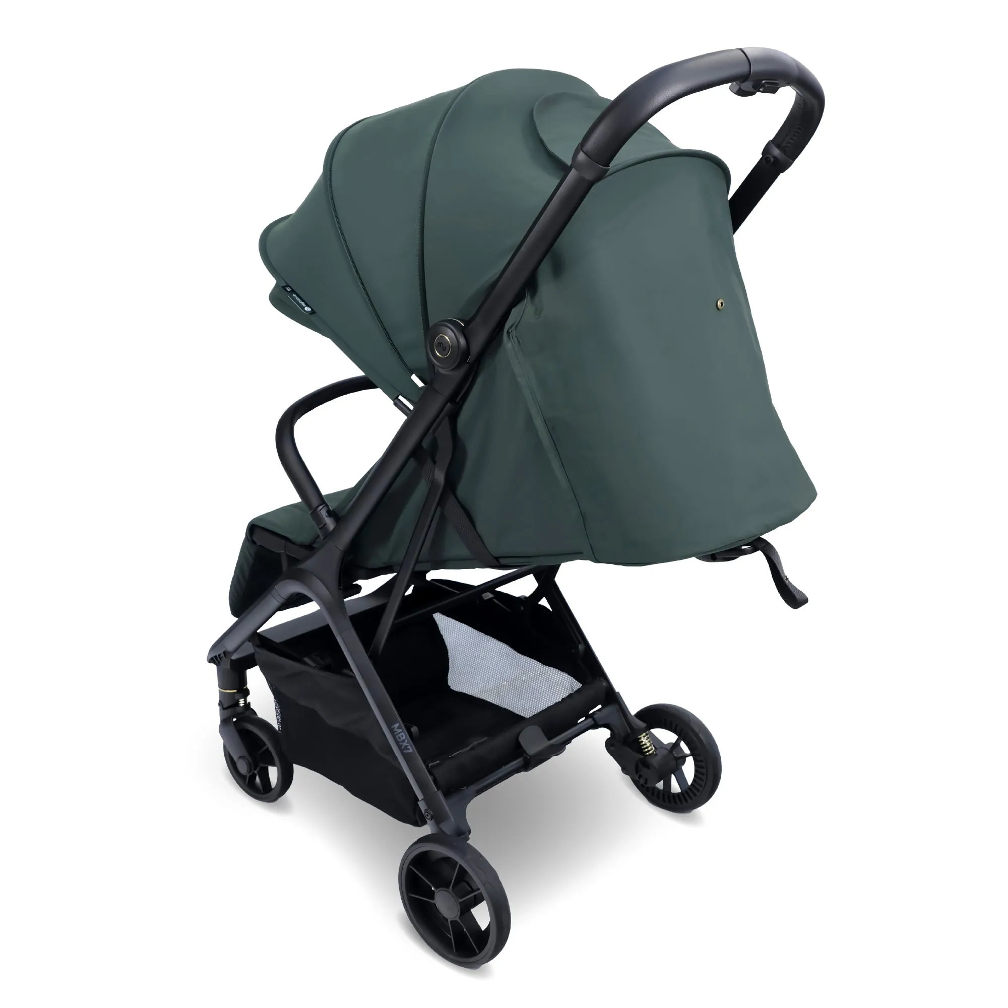 MBX7 Plus Auto-Fold Stroller - Forest Green