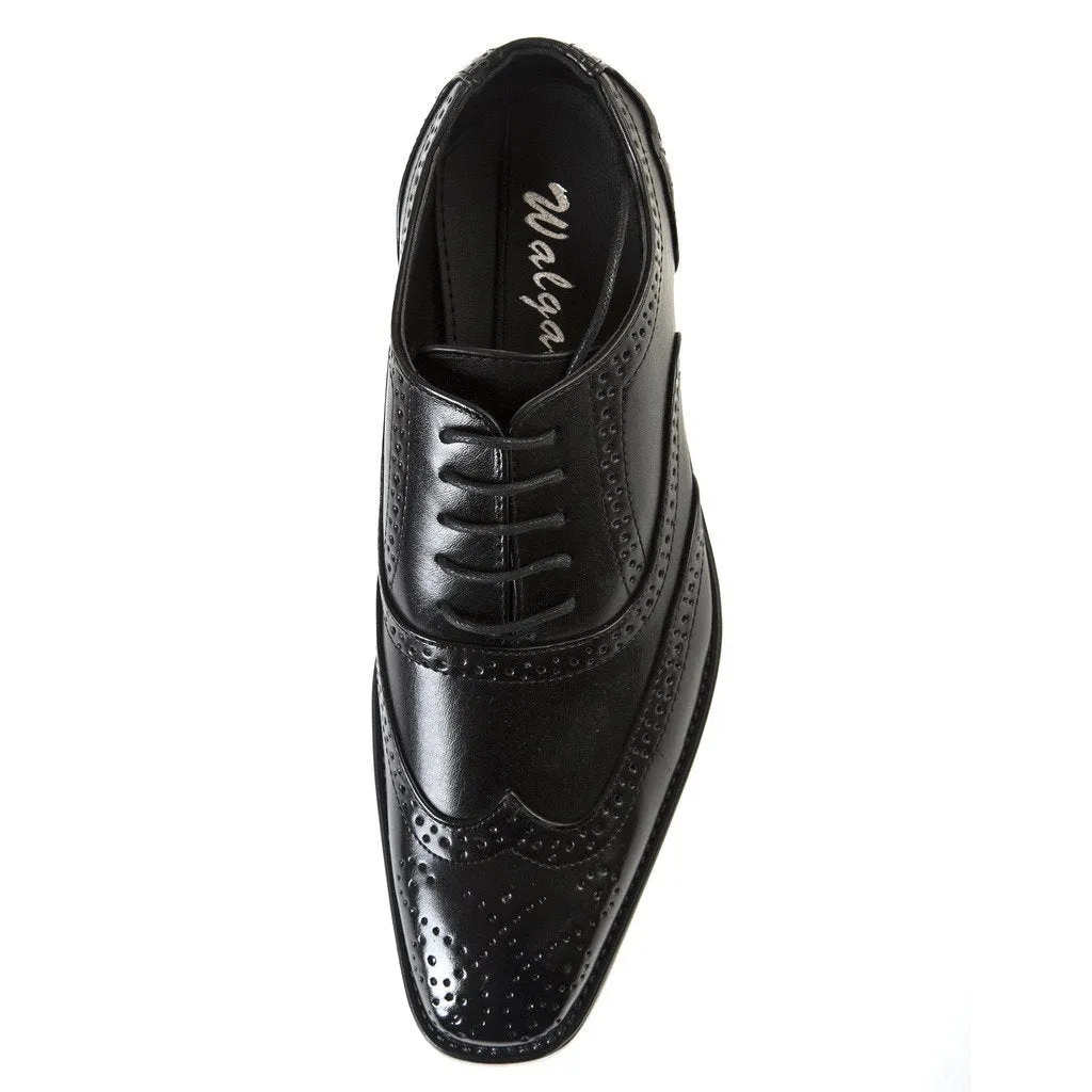Men's Tuxedo Dress Shoes Lace Up Pointed Toe Oxford Formal Wedding Shoes - CLEARANCE, FINAL SALE!