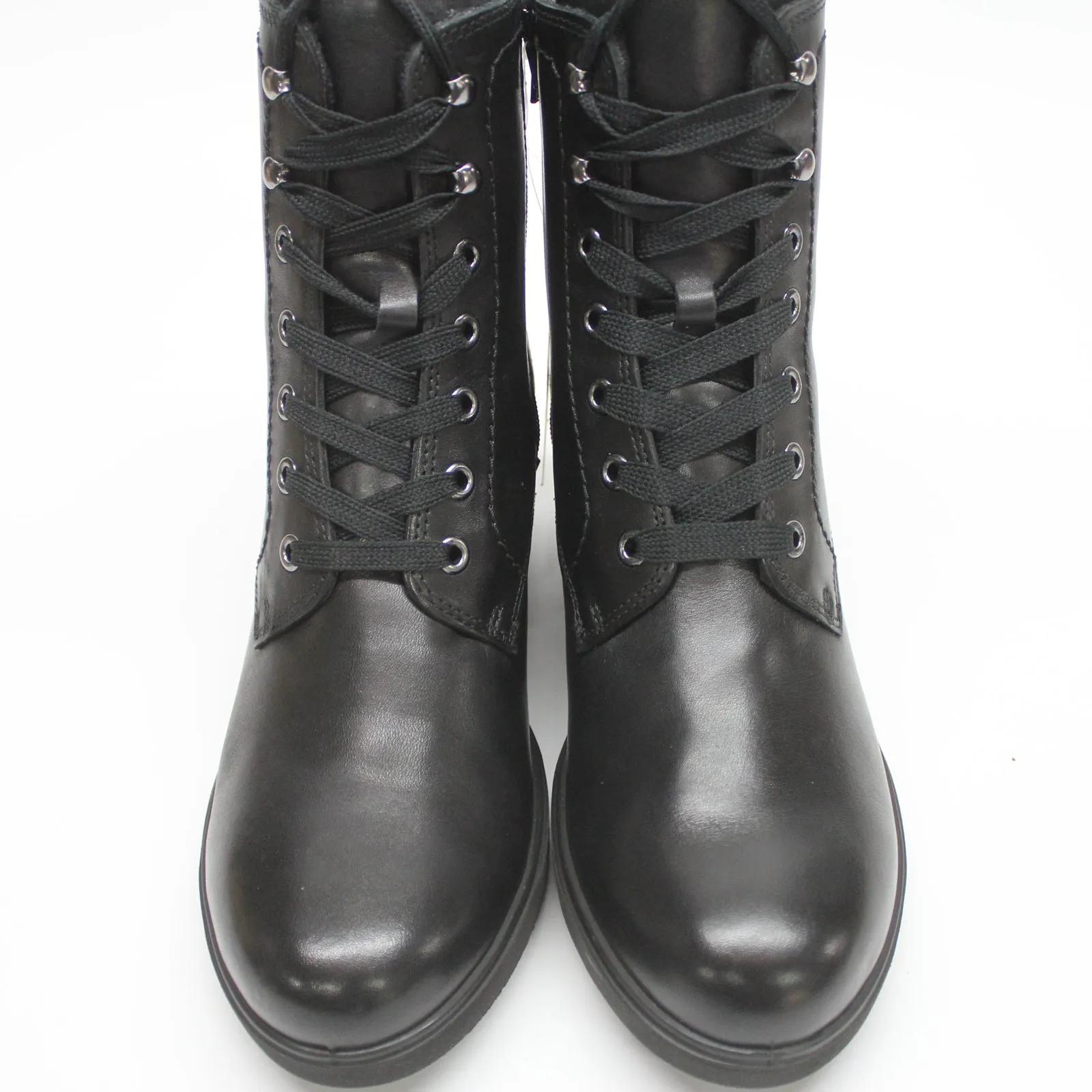 Metropole Zurich 222223 Full Grain Leather Women's Lace Up Boots - UK 5-5.5 - US 7-7.5 Women - EU 38
