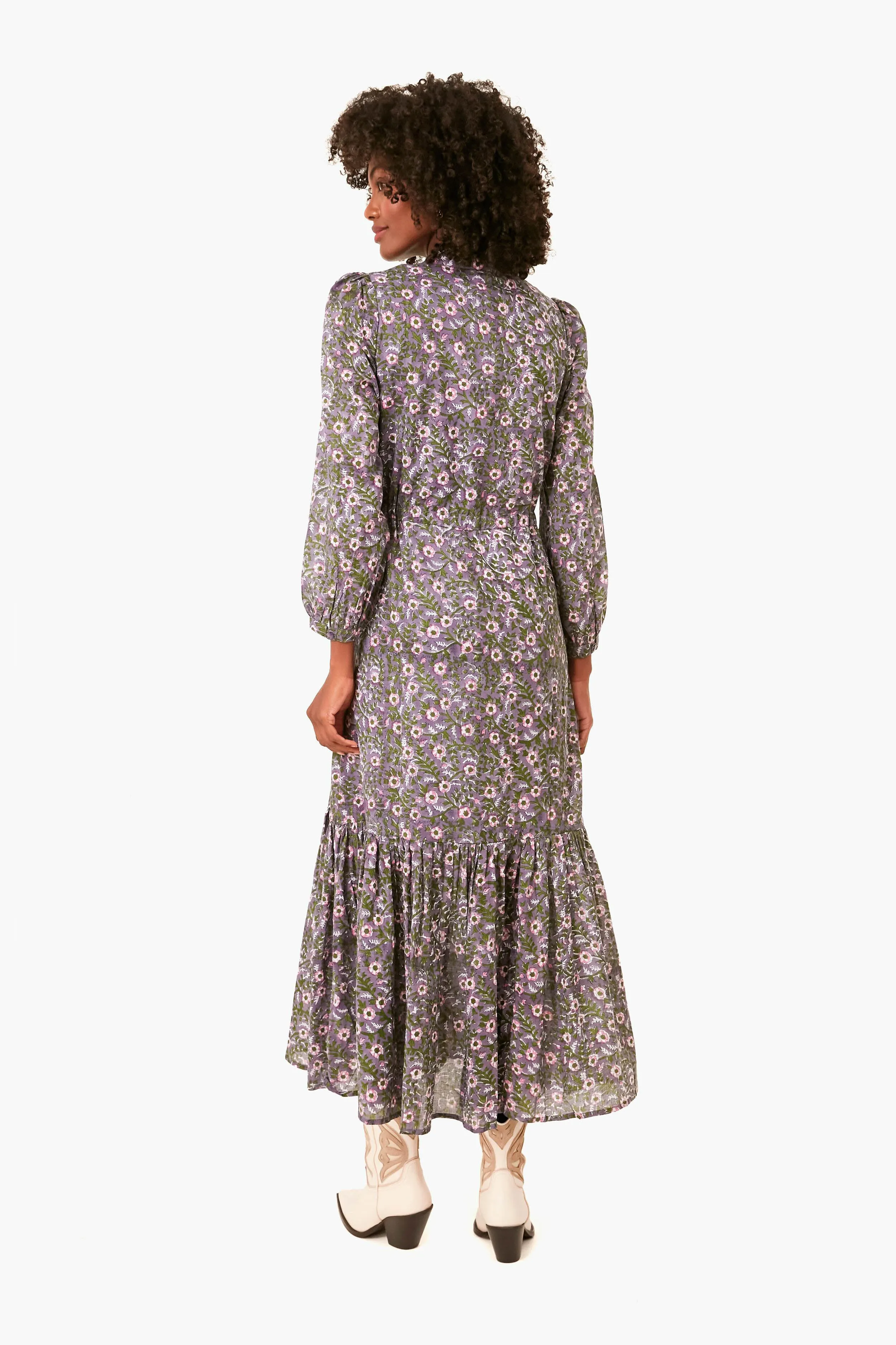 Midnight Wildflower Frances Dress