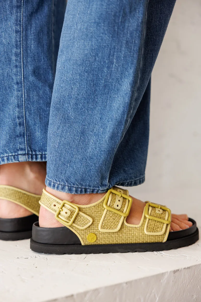 Milano Raffia Luxe - Golden Olive
