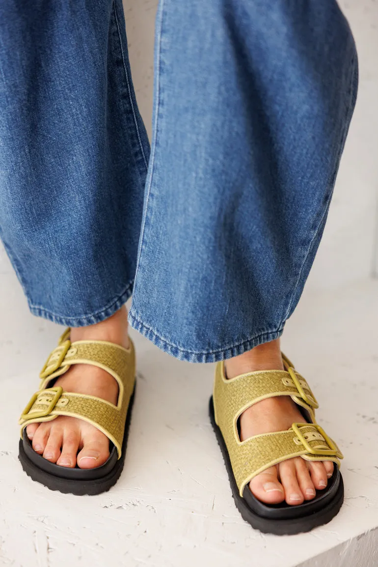 Milano Raffia Luxe - Golden Olive