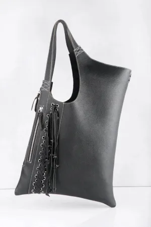 MISS TIKIYOGI Shoulder Black Underarm Bag