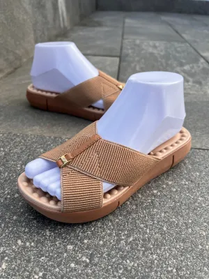 Modare Comfort Chic Blood Circulation Cross-Strap Sandals