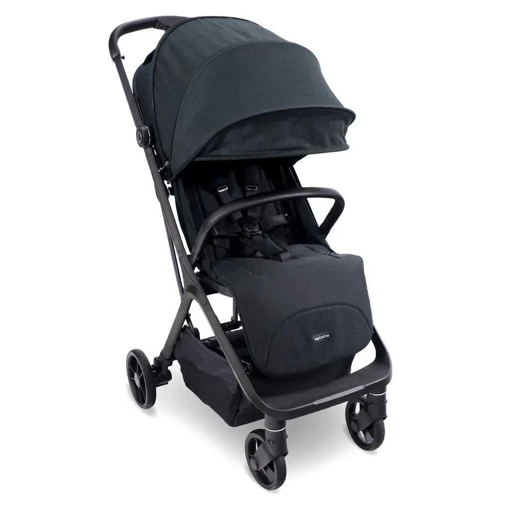 My Babiie MBX7 Auto-Fold Stroller - Black