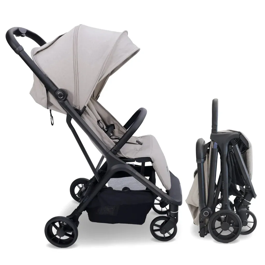 My Babiie MBX7 Auto-Fold Stroller - Camel