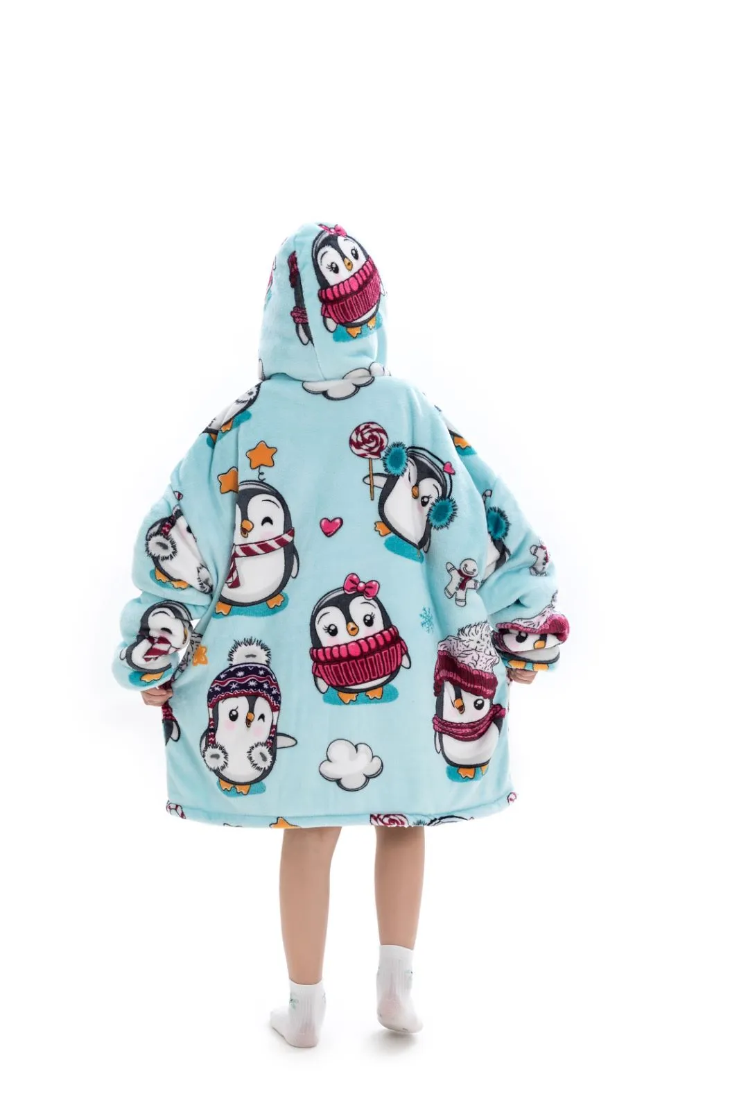 My Snuggy - Baby Penguin Oversized Blanket Hoodie
