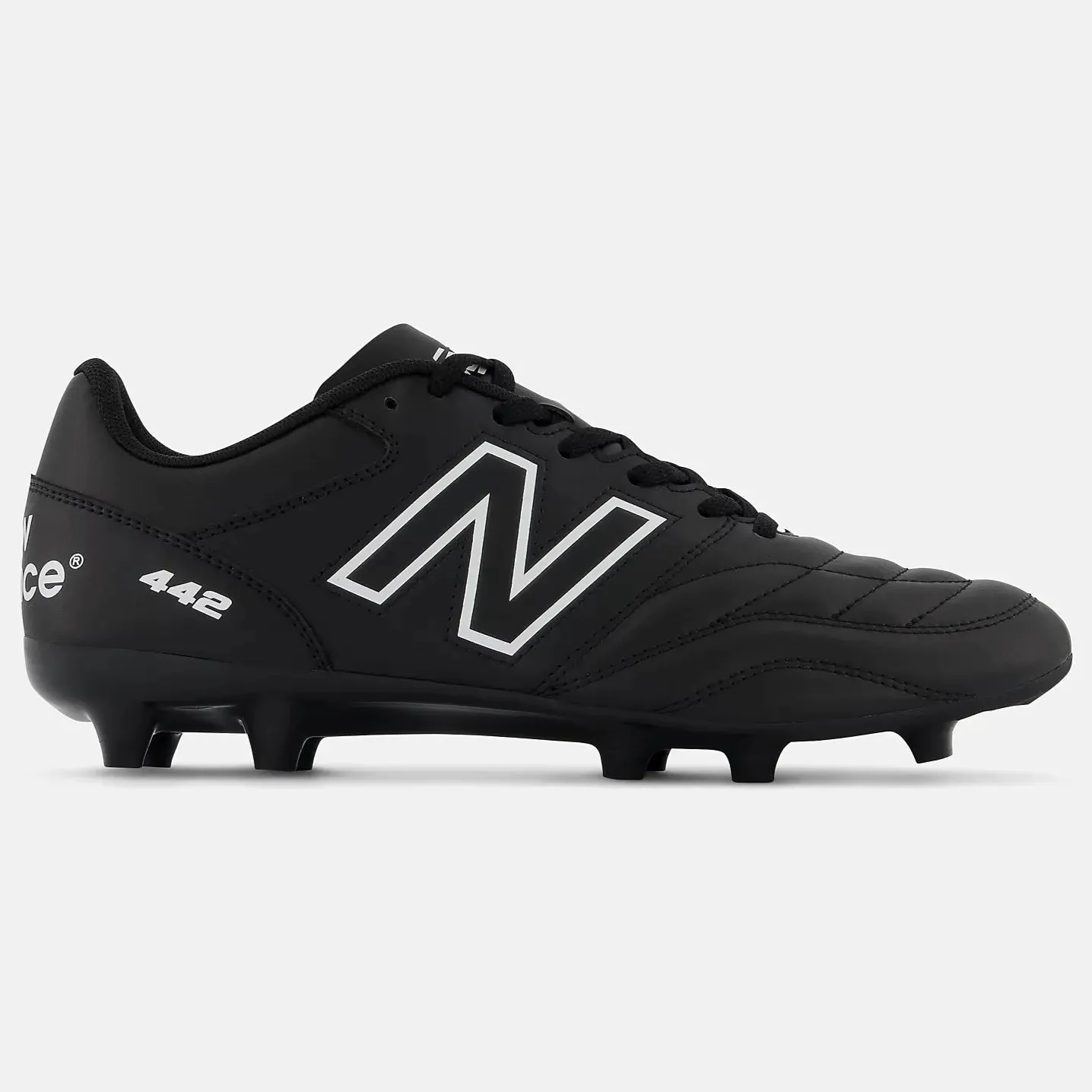 New Balance 442 V2 Academy FG STANDARD - Black-White