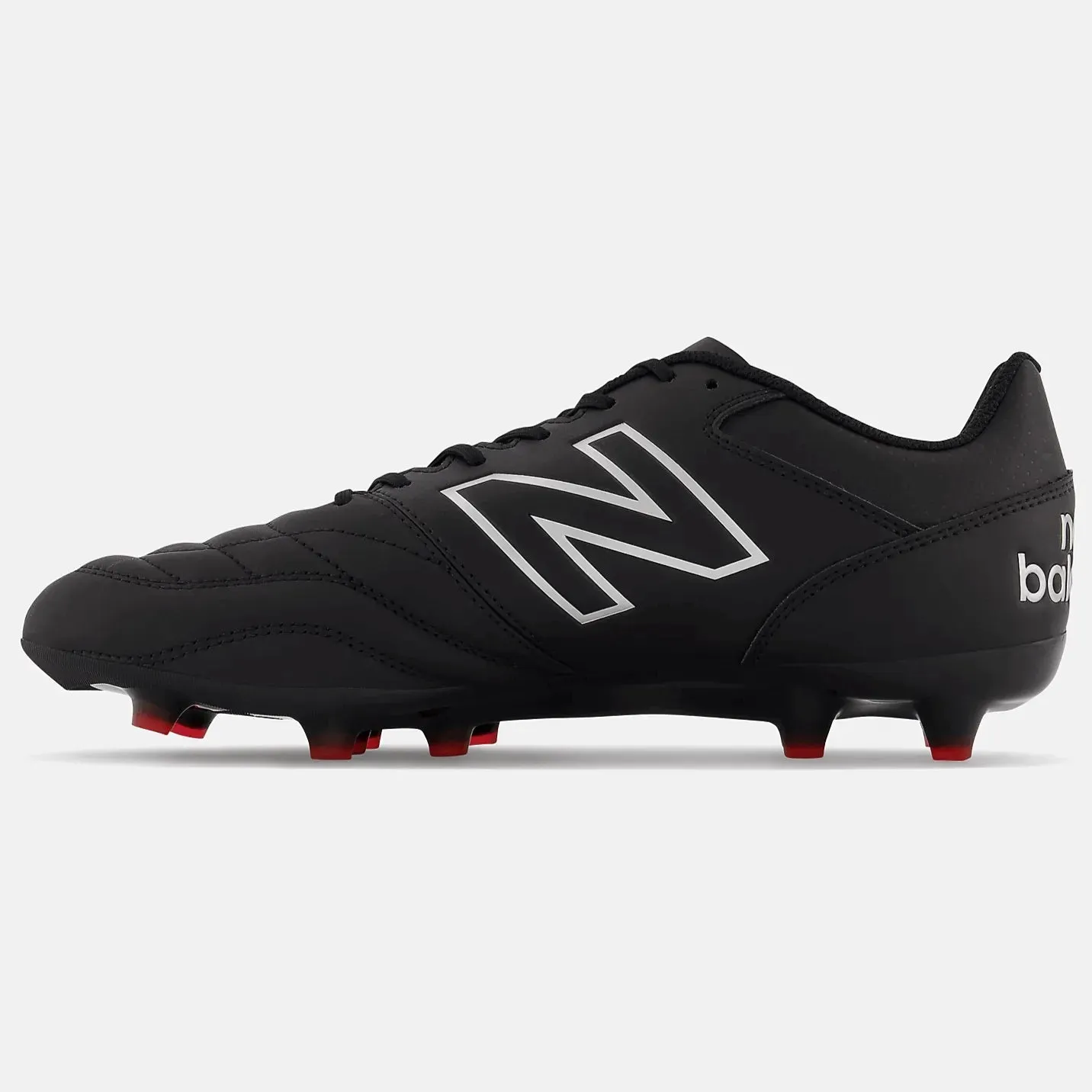 New Balance 442 V2 Team FG 2E Wide - Black-White