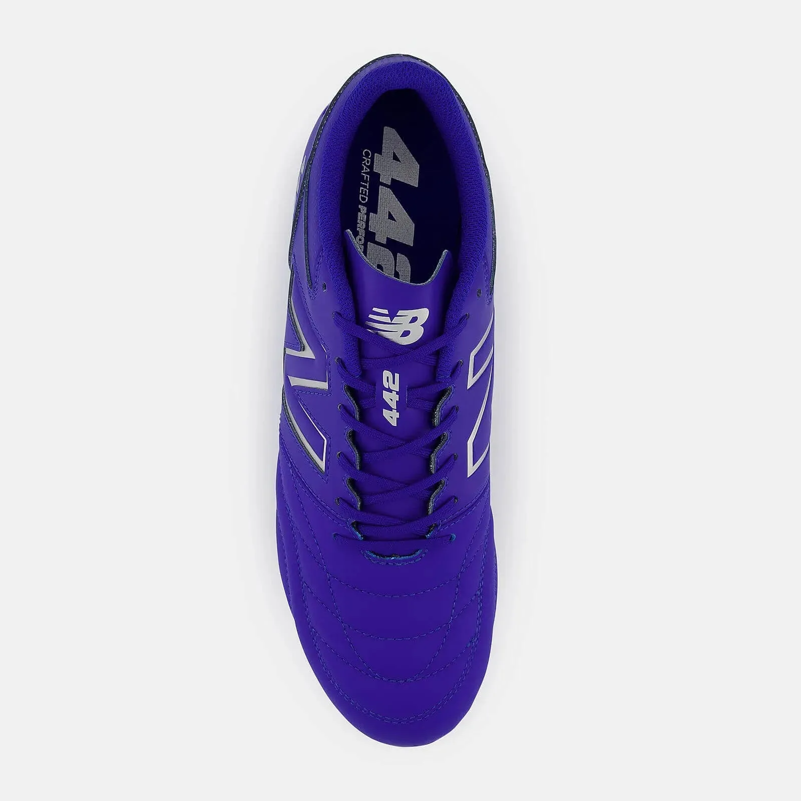 New Balance 442 V2 Team FG 2E Wide - Blue-White