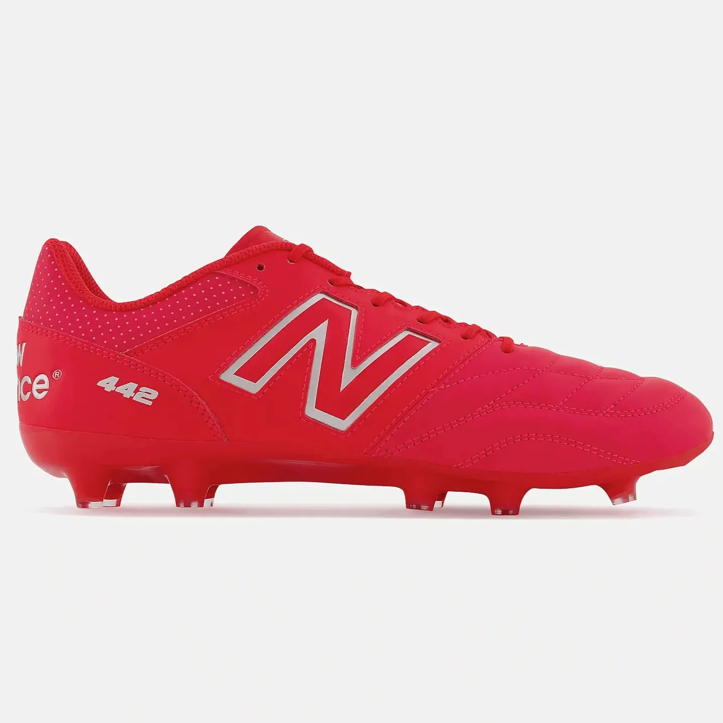 New Balance 442 V2 Team FG 2E Wide - Red-White