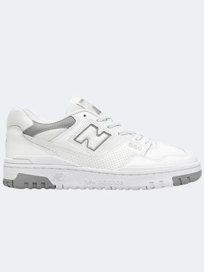 New Balance 550 Unisex Lifestyle Shoes White/Grey