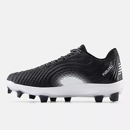 New Balance FuelCell 4040v7 Molded Cleats - Black/White