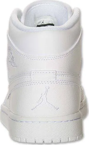 Nike Air Jordan 1 Mid White Shoes Basketball Men !!! CYBER MONDAY SALE !!!