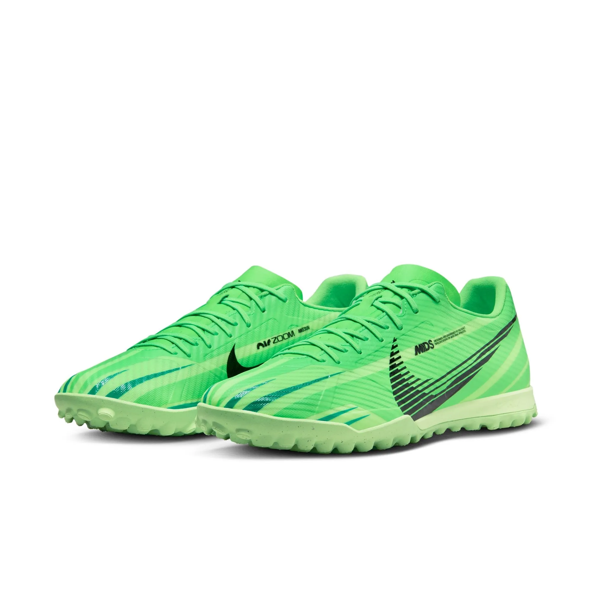 Nike Air Zoom Mercurial Vapor 15 Dream Speed Academy TF Turf Soccer Cleats - Green Strike/Black/Stadium Green