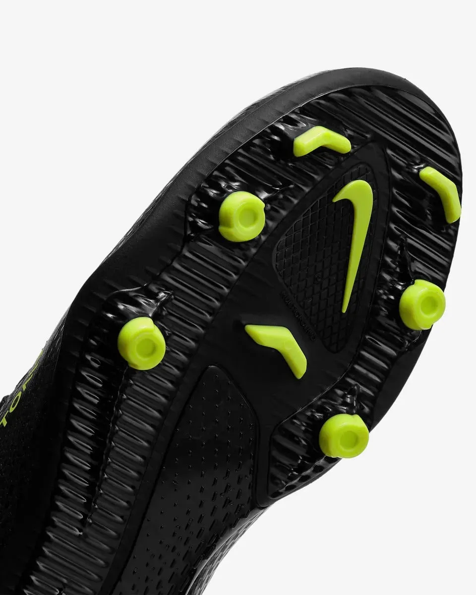 Nike JR Phantom GT Club FG-MG - Black-Volt