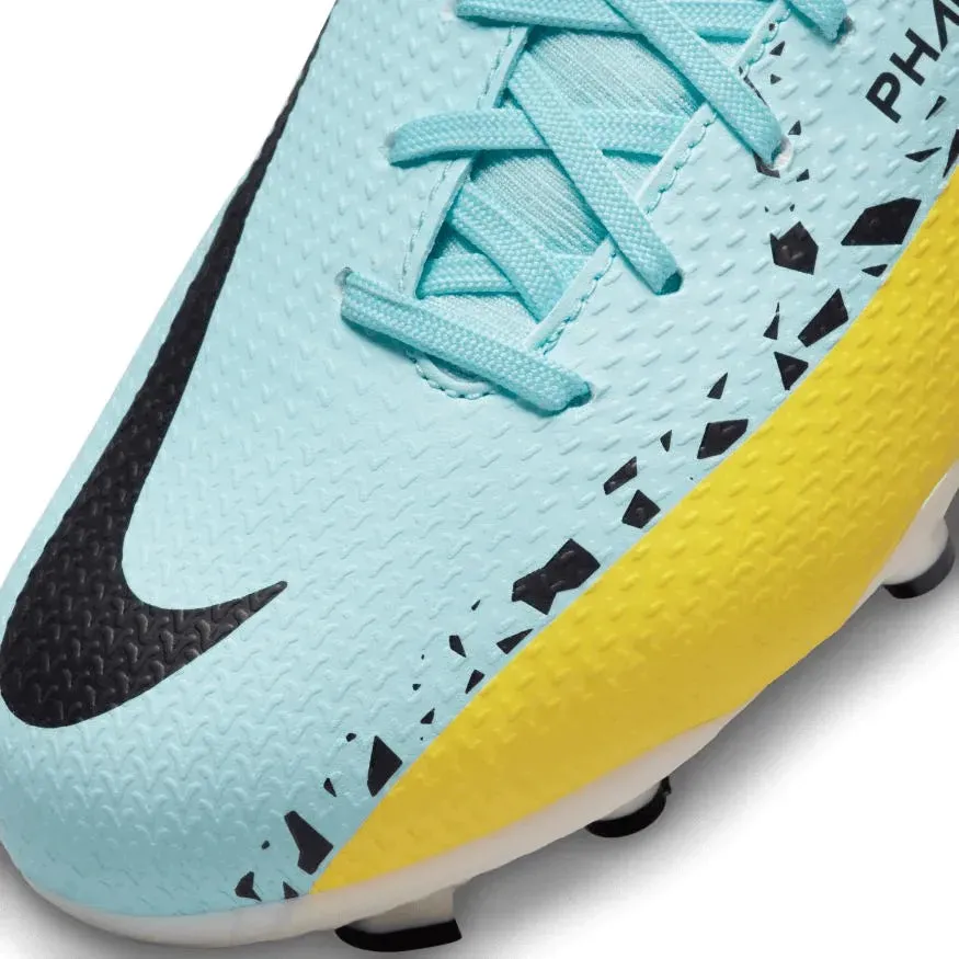 Nike Jr Phantom GT2 Academy DF FGMG  - Glacier Ice-Black