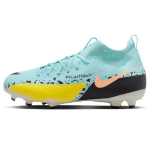 Nike Jr Phantom GT2 Academy DF FGMG  - Glacier Ice-Black