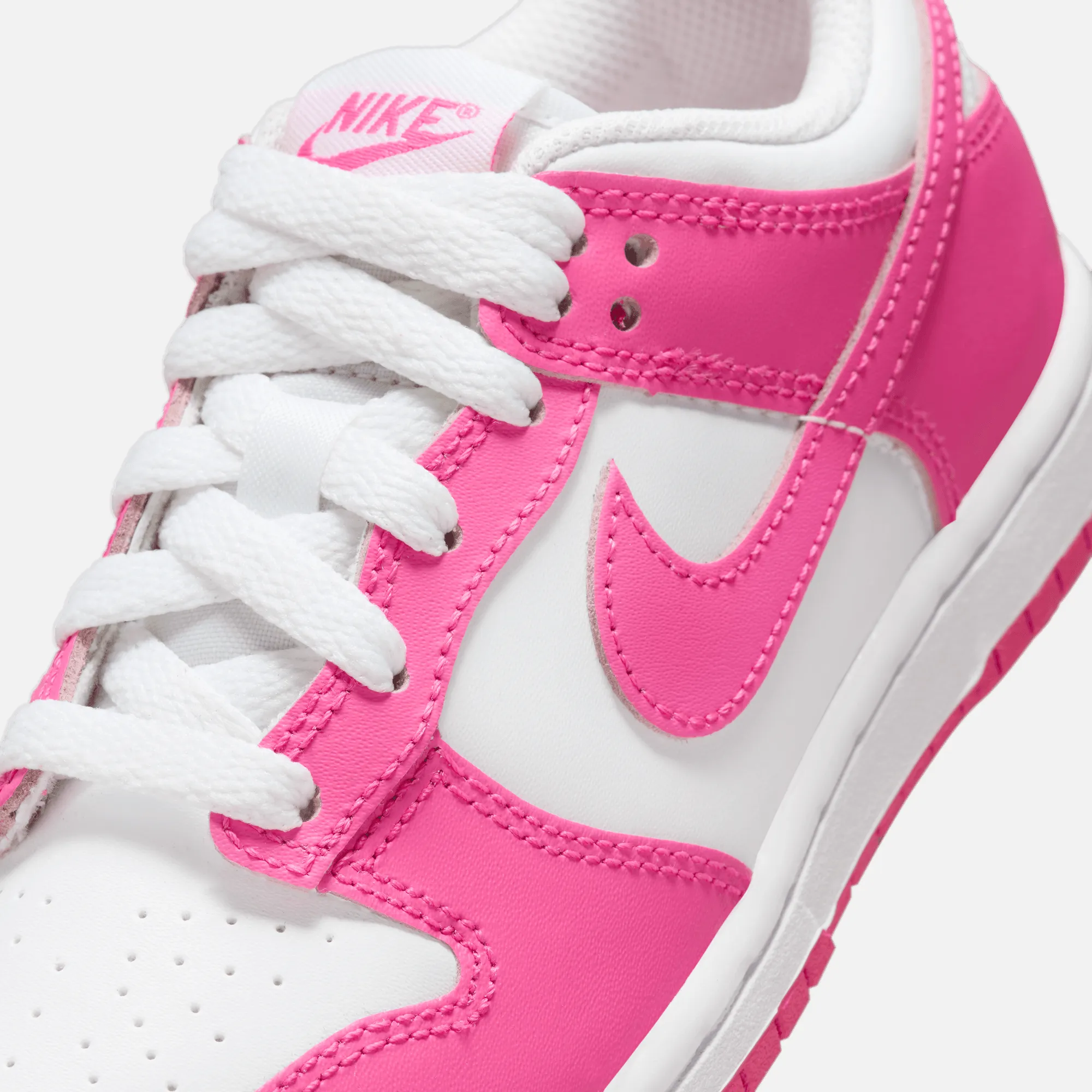 Nike Kids' Dunk Low Laser Fuchsia (PS)