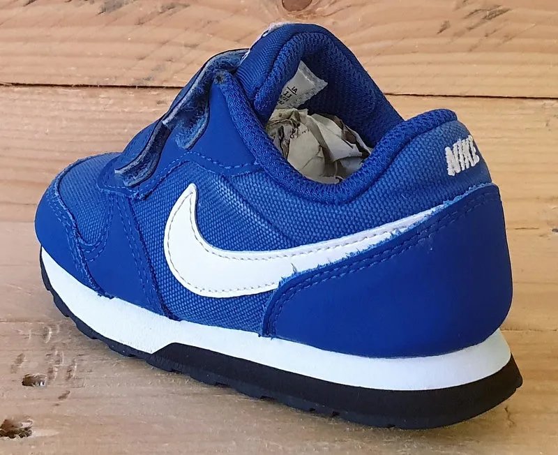 Nike MD Runner Low Textile Kids Trainers UK6.5/US7C/EU23.5 806255-411 Blue/White