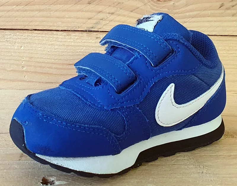 Nike MD Runner Low Textile Kids Trainers UK6.5/US7C/EU23.5 806255-411 Blue/White