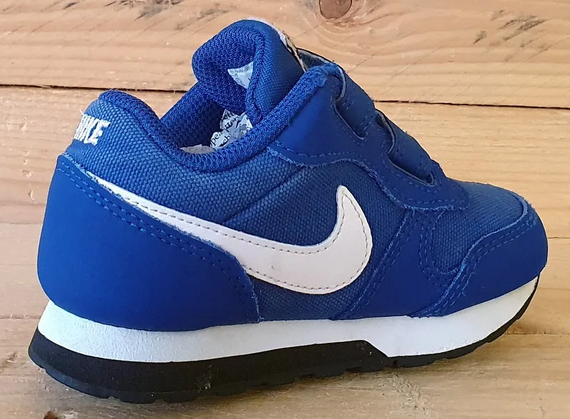 Nike MD Runner Low Textile Kids Trainers UK6.5/US7C/EU23.5 806255-411 Blue/White